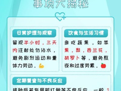 打完疫苗后的注意事项（如何应对疫苗接种后的反应）