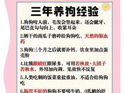 养狗秘诀（让你的狗狗拥有亮丽毛发，尽在正确的梳理方法！）