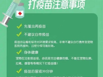 狗狗狂犬疫苗（了解适宜打疫苗的时机，保护我们的忠诚伙伴）